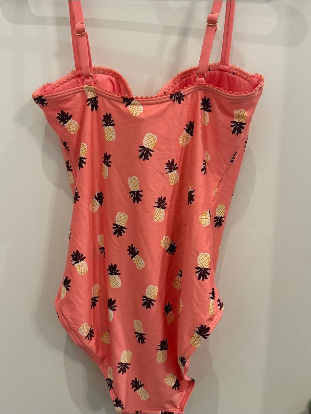 Kate Spade New York Laniakea Beach One-Piece Swimsuit Medium Retro Preppy Summer